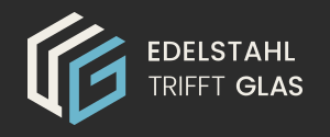 Edelstahl trifft Glas